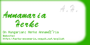 annamaria herke business card